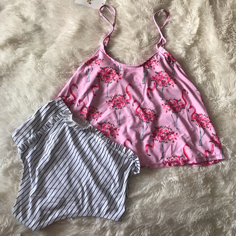 Flamingo Tankini